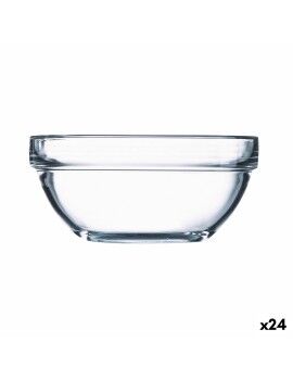 Bol Luminarc Apilable Transparente Vidrio Ø 14 cm (24 Unidades)