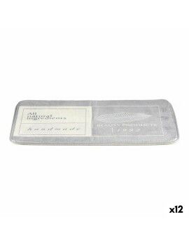 Tapete de banho Beauty Products Cinzento Branco (40 x 1,5 x 60 cm) (12 Unidades)