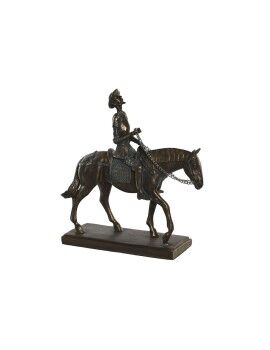 Figura Decorativa DKD Home Decor 20 x 7 x 22 cm Caballo Cobre