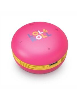 Altifalante Bluetooth Portátil Energy Sistem Lol&Roll Pop Kids Cor de Rosa 5 W 500 mAh