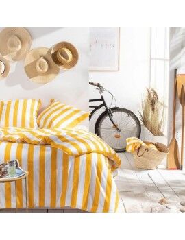 Capa nórdica TODAY Summer Stripes Amarelo 240 x 220 cm