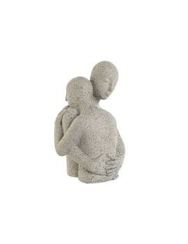 Figura Decorativa Home ESPRIT Blanco Romántico Pareja 25,8 x 22,5 x 38,5 cm