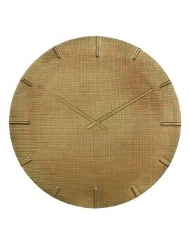 Reloj de Pared 74 x 74 cm Taupé Aluminio