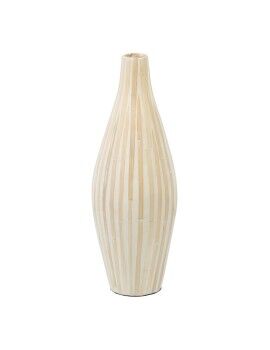 Vaso 18 x 18 x 52 cm Bege Bambu