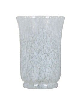 Vaso Cristal Branco 15 x 15 x 22 cm