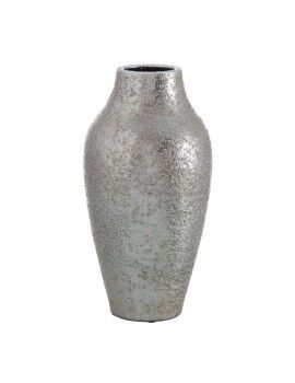 Vaso Cerâmica Prata 23 x 23 x 40 cm