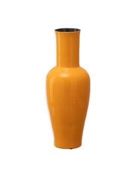 Vaso 18 x 18 x 46,5 cm Cerâmica Amarelo