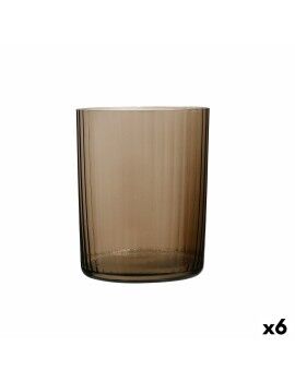 Vaso Bohemia Crystal Optic Gris Vidrio 500 ml (6 Unidades)