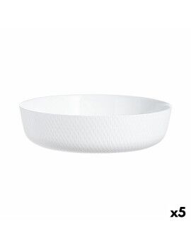 Recipiente de Cozinha Luminarc Smart Cuisine Branco Vidro Ø 26 cm (5 Unidades)