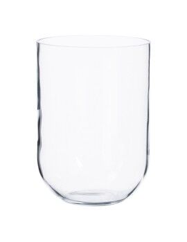 Vaso 17,5 x 17,5 x 25 cm Cristal Transparente