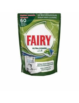 Pastilhas para Máquina de Lavar Louça Fairy Fairy Todo En Original (60 Unidades)