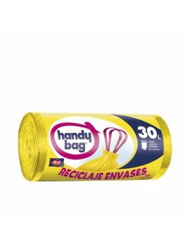 Sacos de Lixo Albal Handy Bag Amarelo 30 L 15 Unidades