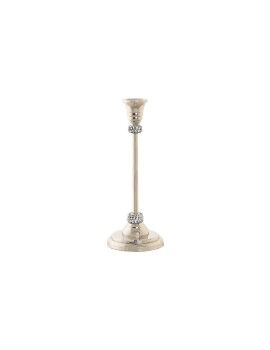 Candelabro DKD Home Decor Plateado Aluminio Acrílico 10 x 10 x 25 cm Cromado