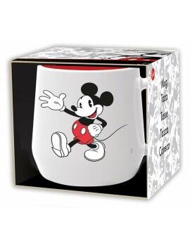 Taza con Caja Mickey Mouse Cerámica 360 ml