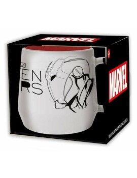 Taza con Caja Marvel Cerámica 360 ml