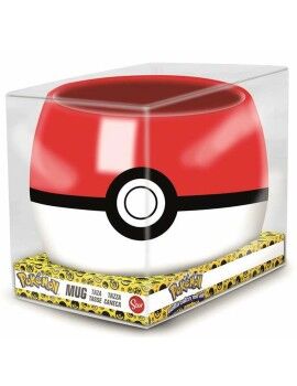 Taza con Caja Pokémon Pokeball Cerámica 360 ml