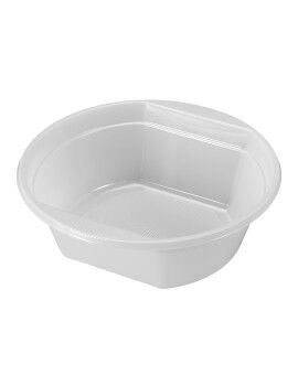 Set de cuencos reutilizables Algon Redondo Blanco Plástico 500 ml 6 Unidades 16 x 16 x 5 cm