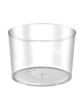 Set de vasos reutilizables Algon Bajo Transparente 230 ml Plástico 5 Unidades