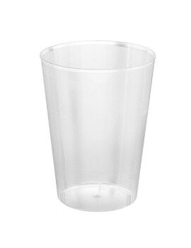 Set de vasos reutilizables Algon Transparente Sidra 500 ml 10 Unidades