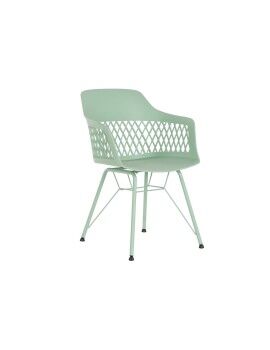 Cadeira de Sala de Jantar DKD Home Decor 57 x 57 x 80,5 cm Verde