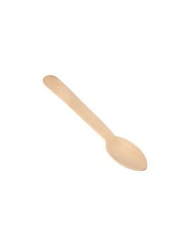 Set de Cucharas Algon Postre Madera 13,8 cm 50 Unidades