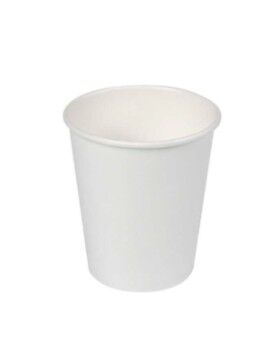 Set de Vasos Algon Cartón Desechables 200 ml Blanco 100 Unidades