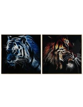 Cuadro DKD Home Decor Tigre...