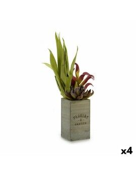 Planta Decorativa Flowers Garden Marrón Verde 10 x 50 x 10 cm (4 Unidades)