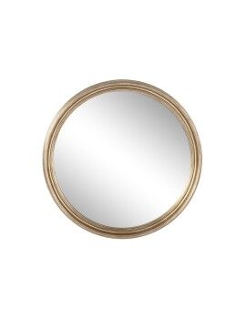 Espelho de parede Home ESPRIT Dourado Madeira Espelho Romântico 103 x 8,5 x 103 cm