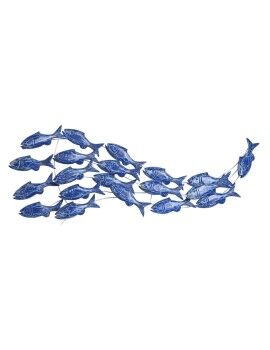 Decoração de Parede Home ESPRIT Mediterrâneo Peixes 110 x 10 x 45 cm