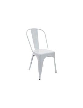 Cadeira DKD Home Decor Branco Metal 53 x 45 x 85 cm