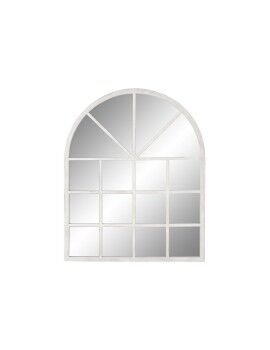 Espelho de parede Home ESPRIT Branco Abeto Espelho Neoclássico Janela 150 x 3,5 x 186 cm