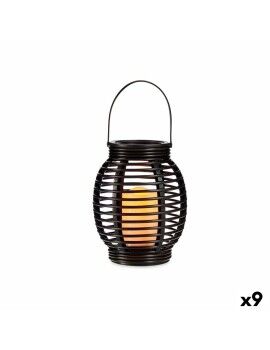 Farol LED Gris oscuro Plástico 16 x 20 x 16 cm (9 Unidades)