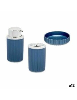Conjunto de Banho Azul Plástico (12 Unidades)