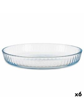 Bandeja para Horno Transparente Vidrio de Borosilicato 31,2 x 5 x 5 cm (6 Unidades)