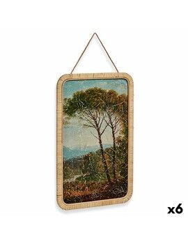 Lienzo Árbol 2 x 60 x 40 cm (6 Unidades)