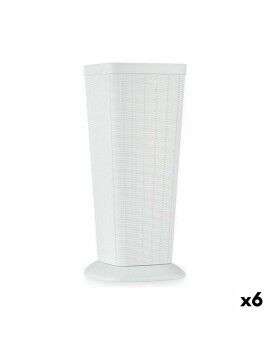 Paragüero Stefanplast Elegance Blanco Plástico 25 x 57 x 25 cm (6 Unidades)