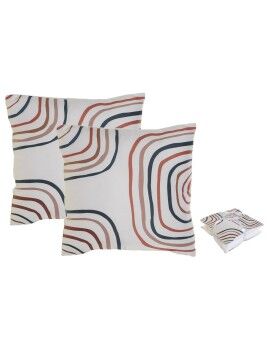 Conjunto de almofadas Home ESPRIT Arco-íris 45 x 5 x 45 cm (2 Unidades)