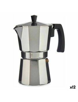 Cafeteira Italiana A11RA-600 Prateado Alumínio 300 ml (12 Unidades)