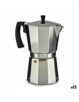 Cafeteira Italiana A111RA-1200 Prateado Alumínio 650 ml (12 Unidades)