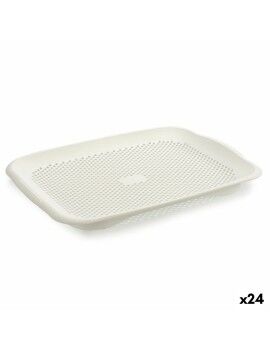 Escurridor Blanco Plástico 27 x 3 x 36,3 cm (24 Unidades)