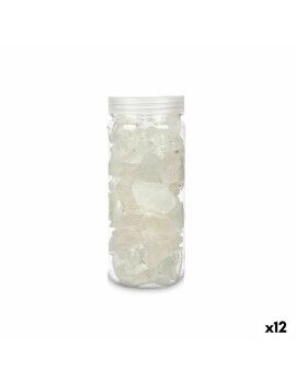 Pedras Decorativas 600 g Quartzo Branco (12 Unidades)