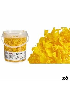 Viruta Decorativa 1,4 L Amarillo (6 Unidades)