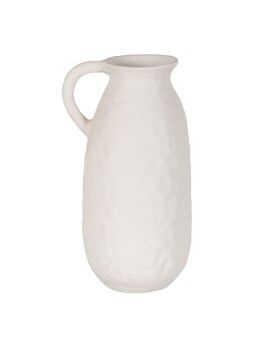 Vaso Branco Cerâmica 20 x 17 x 36 cm