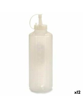 Frasco para Molhos Transparente Plástico 1 L (12 Unidades)