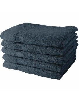 Jogo de toalhas TODAY Antracite 5 Peças 70 x 130 cm