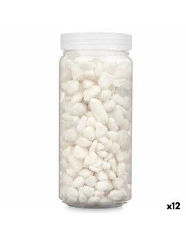 Pedras Decorativas Branco 8 - 15 mm 700 g (12 Unidades)