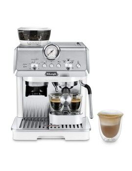 Máquina de Café Expresso Manual DeLonghi Aço