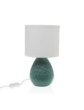 Lâmpada de mesa Versa Verde Branco Cerâmica 40 W 15,5 x 27,5 cm