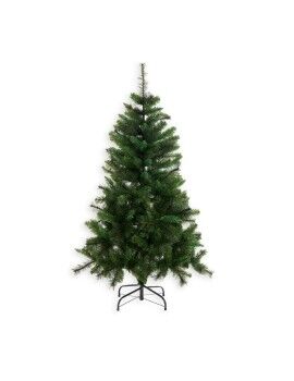 Árbol de Navidad Verde PVC Metal Polietileno 120 cm